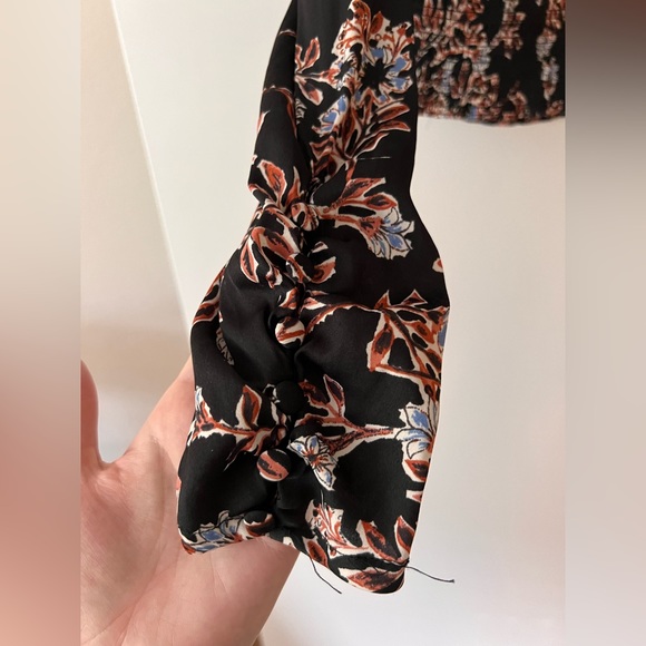 Free people floral long sleeve top - Picture 10 of 11